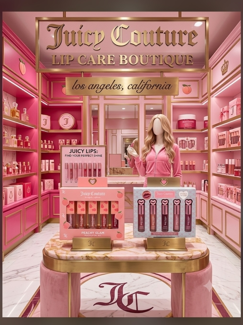Juicy Couture 5pc Lip Care Set..Choose ONE-NIB!